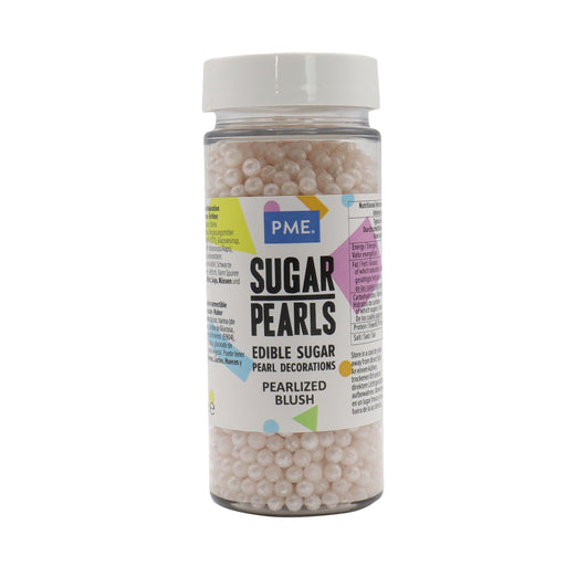 PME Sugar Decorations Sugar Pearls - Pearlized Blush 3.5oz