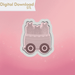 Presents Train Car Cookie Cutter STL - The Cookie Countess