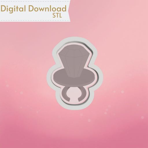 Ring Candy Cookie Cutter STL - The Cookie Countess