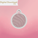 Round Ornament Cookie Cutter STL - The Cookie Countess