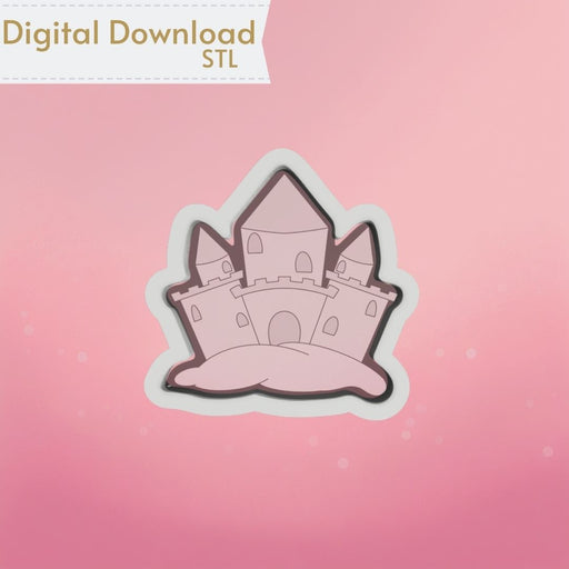 Sand Castle Cookie Cutter STL - The Cookie Countess