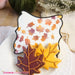 Scattered Maple Leaves Stencil - The Cookie Countess