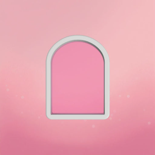 Single Arch Plaque Cookie Cutter - The Cookie Countess