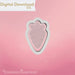 Small Carrot Cookie Cutter STL - The Cookie Countess