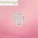 Small Cross Cookie Cutter STL - The Cookie Countess