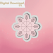Snowflake Cookie Cutter STL - The Cookie Countess