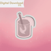 Spiced Apple Cider Mug Cookie Cutter STL - The Cookie Countess