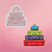 Stacked Luggage Cookie Cutter - The Cookie Countess