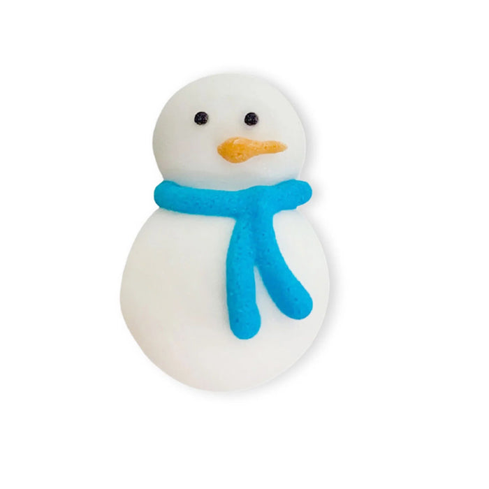 Sweet Elite Sugar Decorations Tiny Snowman Royal icing decorations ( 45pc)