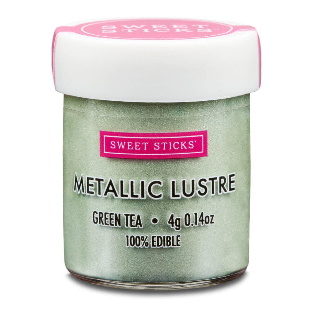 Sweet Sticks Metallic Luster Dust, 4 GR, Green Tea