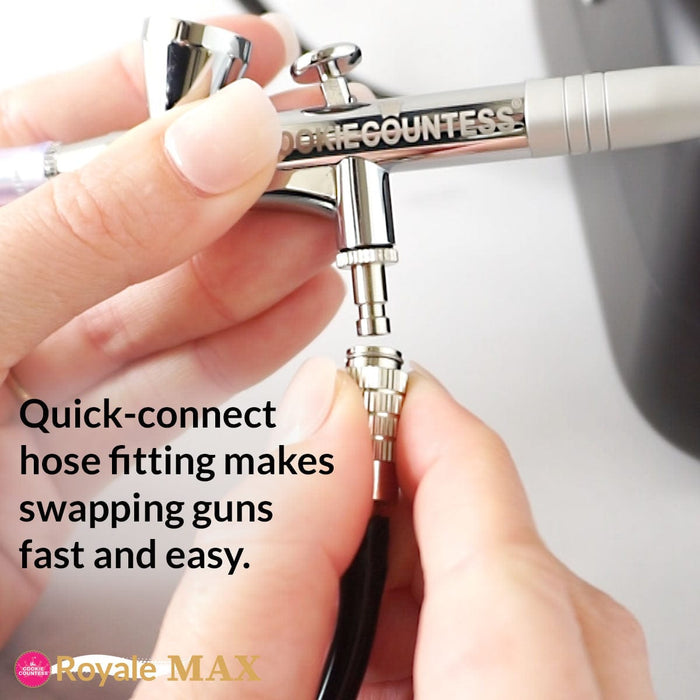 Cookie Countess Single-action Airbrush Gun .5mm Nozzle — The Cookie Countess