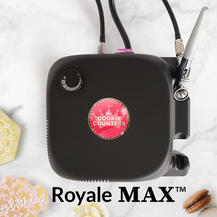 The Cookie Countess Airbrush System Cookie Countess Royale Max Airbrush System®