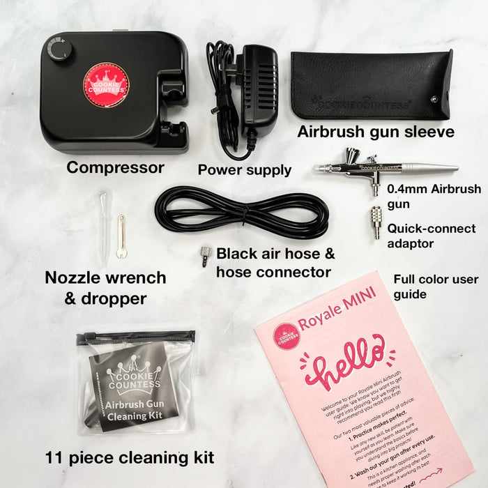 Airbrush Kit w/ Compressor, Cordless Airbrush, 25PSI Portable Airbrush Gun  Kit