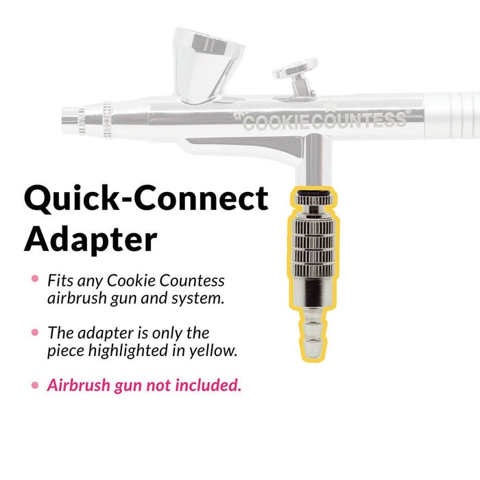 Airbrush Quick Connect Adapter Set, Airbrush Gun Adaptor Set