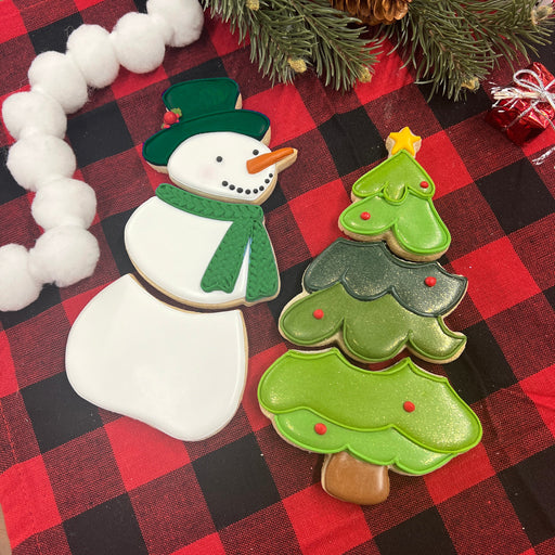 The Cookie Countess BakeShop Decorating Class Beginner Christmas Cookie Decorating Class - December 21