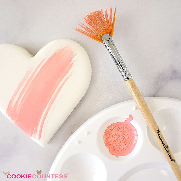 The Cookie Countess- Food Safe Paint Brushes for Pyo Cookies: Value Pack of 120 Brushes