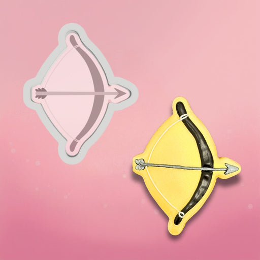 The Cookie Countess Cookie Cutter Bow and Arrow Cookie Cutter