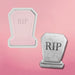 The Cookie Countess Cookie Cutter Coffin Gravestone Cookie Cutter