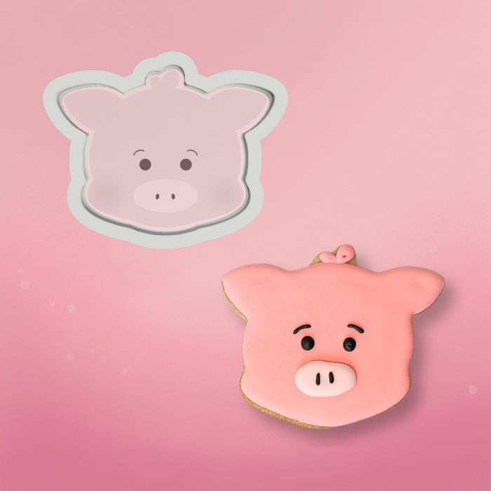 The Cookie Countess Cookie Cutter Cute Pig Cookie Cutter