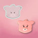 The Cookie Countess Cookie Cutter Cute Pig Cookie Cutter