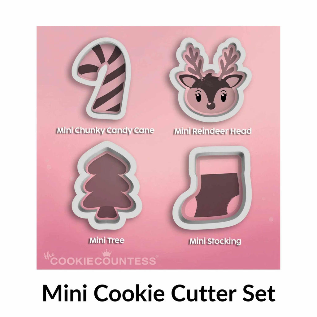 Mini Teddy Bear / Mouse 2 Cookie Cutter — The Cookie Countess