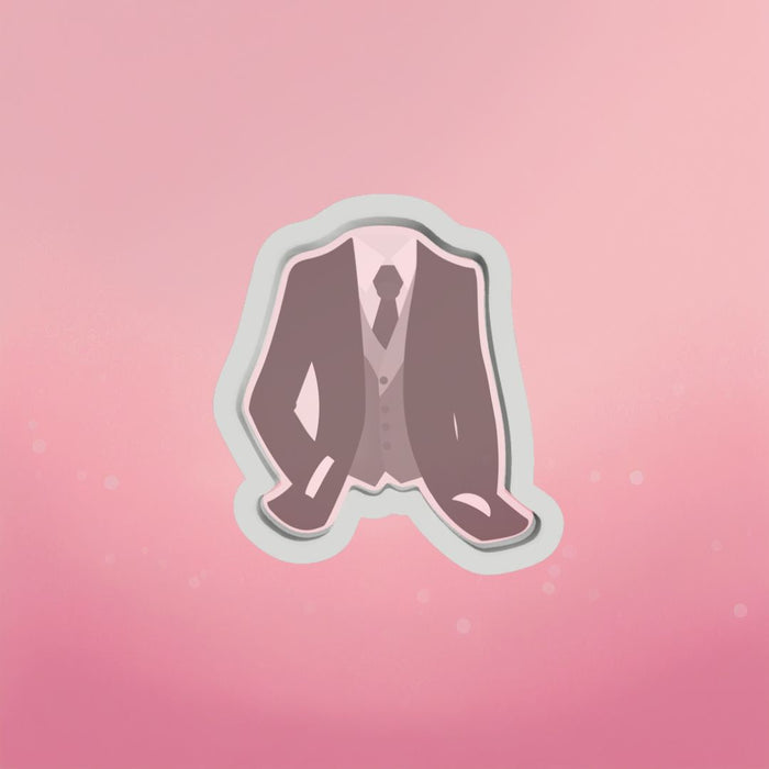 The Cookie Countess Cookie Cutter Groom Suit Cookie Cutter