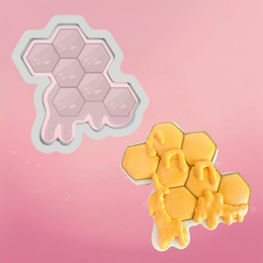 The Cookie Countess Cookie Cutter Honeycomb Cookie Cutter