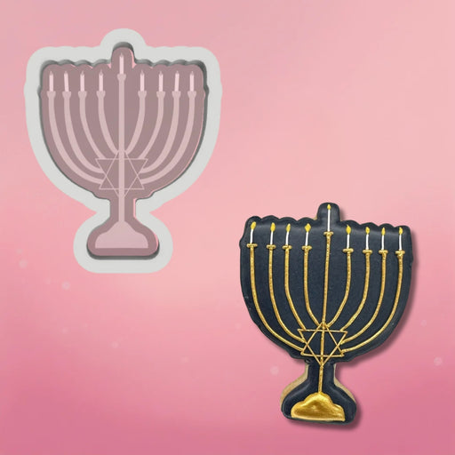 The Cookie Countess Cookie Cutter Menorah Cookie Cutter