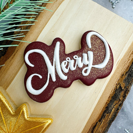 The Cookie Countess Cookie Cutter Merry Cookie Cutter