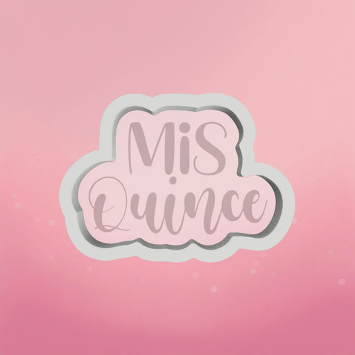 The Cookie Countess Cookie Cutter Mis Quince Plaque Cookie Cutter