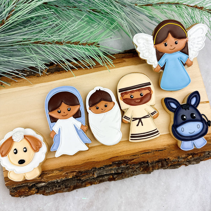 The Cookie Countess Cookie Cutter Nativity Set