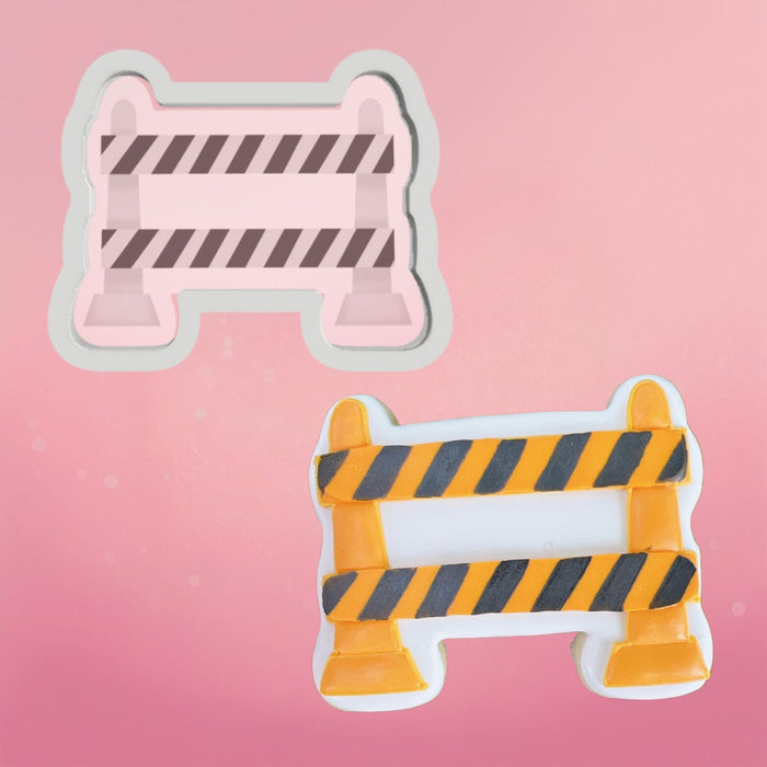 The Cookie Countess Cookie Cutter Roadblock Cookie Cutter