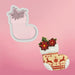 The Cookie Countess Cookie Cutter Stocking with Flowers Cookie Cutter