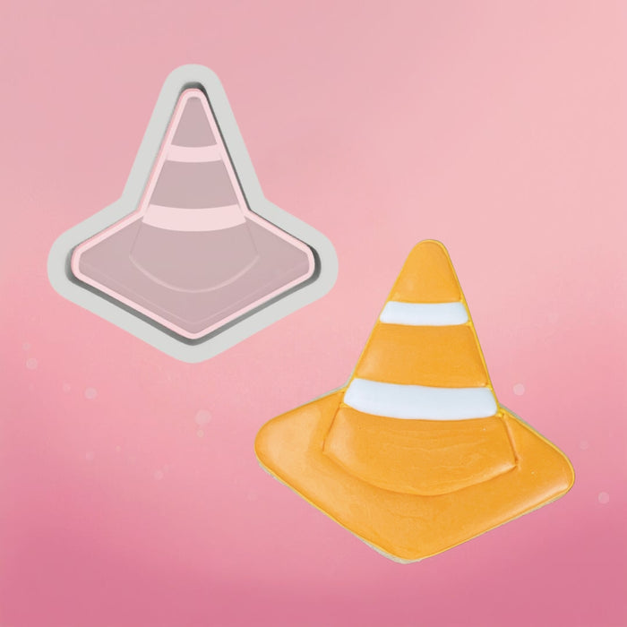 The Cookie Countess Cookie Cutter Traffic Cone Cookie Cutter