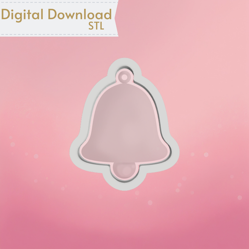 The Cookie Countess Digital Art Download Bell Cookie Cutter STL