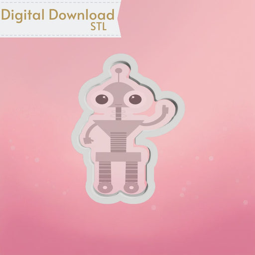 The Cookie Countess Digital Art Download Chunky Robot Cookie Cutter STL