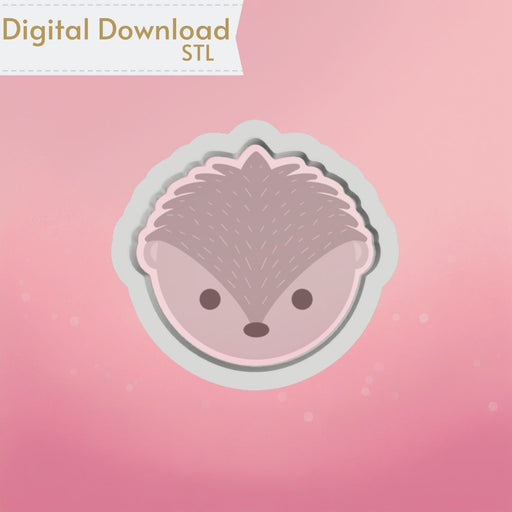 The Cookie Countess Digital Art Download Hedgehog Cookie Cutter STL