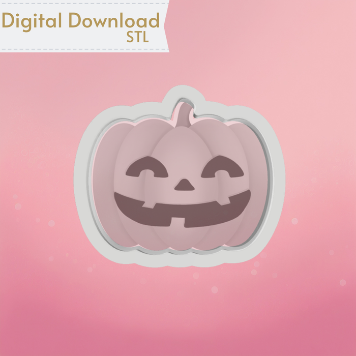 The Cookie Countess Digital Art Download Jack-o-Lantern Cookie Cutter STL