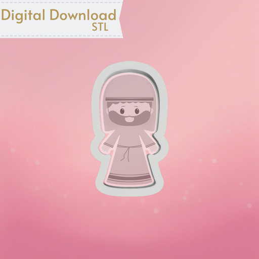 The Cookie Countess Digital Art Download Joseph Cookie Cutter STL