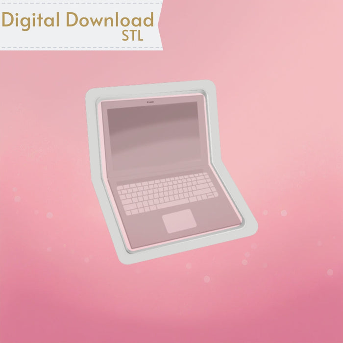 The Cookie Countess Digital Art Download Laptop Cookie Cutter STL