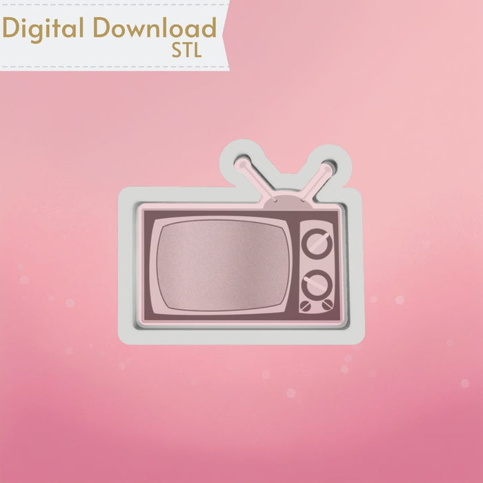 The Cookie Countess Digital Art Download Old TV Cookie Cutter STL