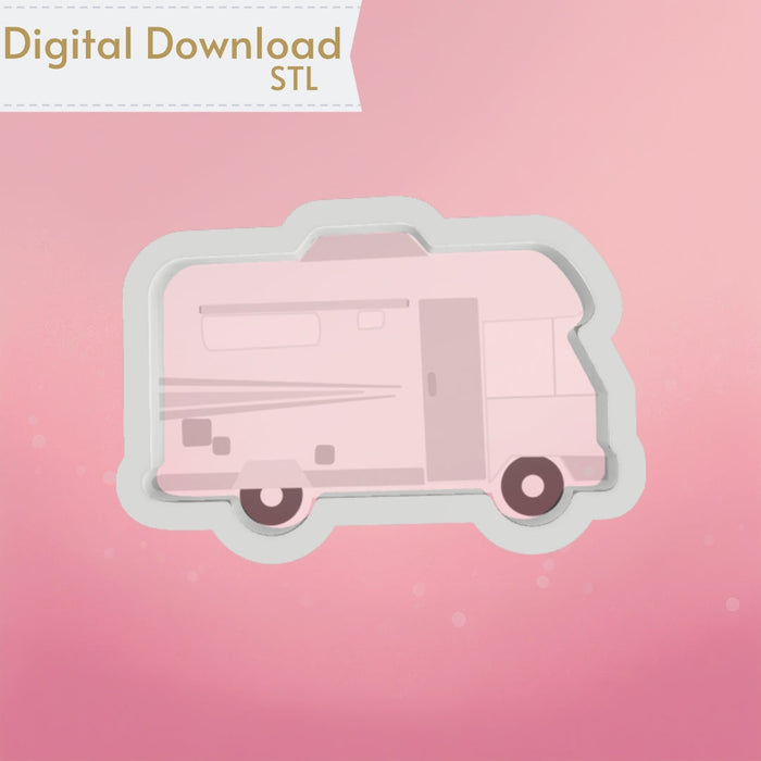 The Cookie Countess Digital Art Download RV Camper Cutter STL