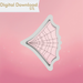 The Cookie Countess Digital Art Download Spider Web Cookie Cutter STL