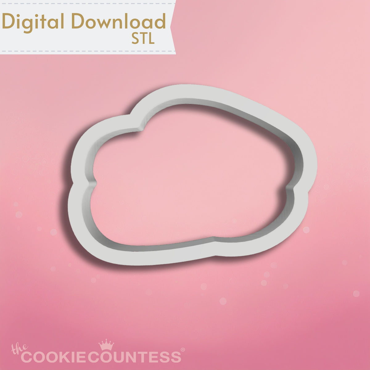 Cloud Cookie Cutter — The Cookie Countess