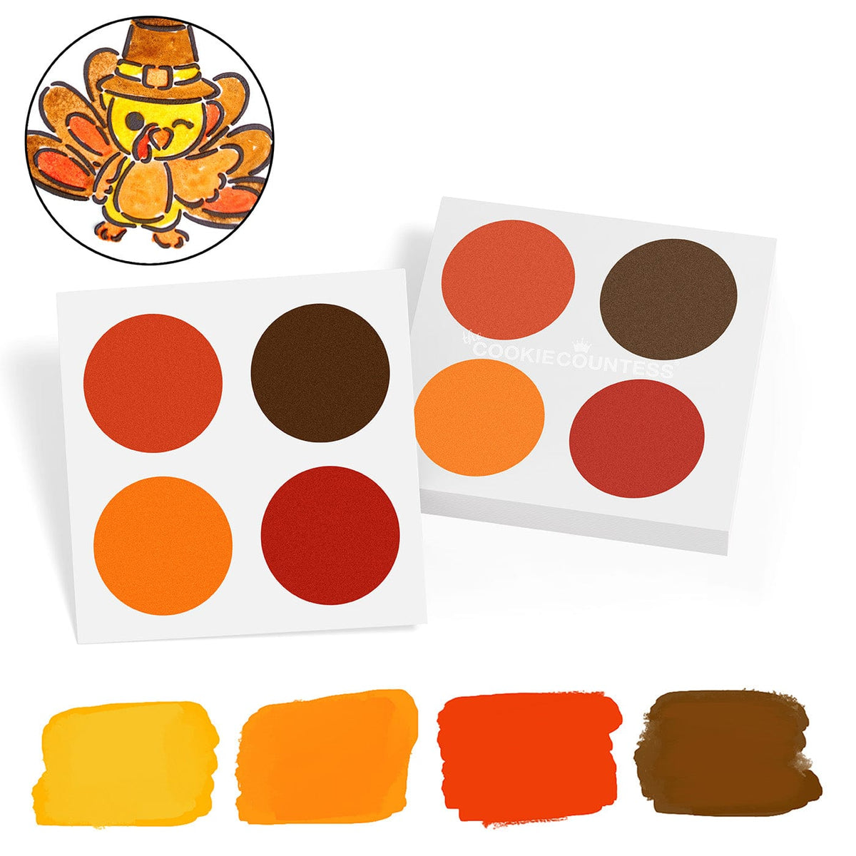 Palette for Using and Storing Edible Paints - Food Safe Professional — The  Cookie Countess