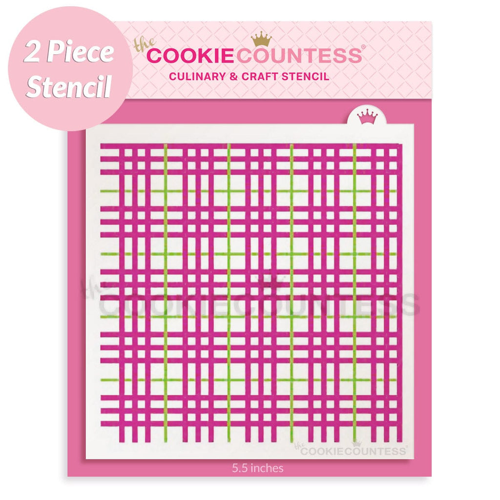 Curling Ribbon: Gingham Red — The Cookie Countess