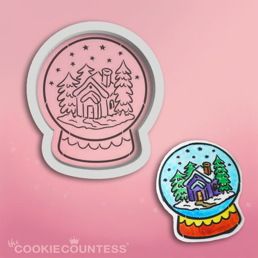 Heart Confetti Pattern Stencil — The Cookie Countess