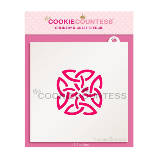 The Cookie Countess Stencil Celtic Knot 1 Stencil