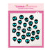 The Cookie Countess Stencil Default Cute Skeleton Heads 2 Piece Stencil