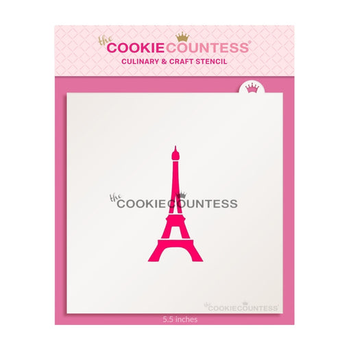 The Cookie Countess Stencil Default Eiffel Tower Stencil